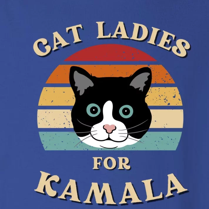 Cat Ladies For Kamala Harris Cool Gift Toddler Long Sleeve Shirt