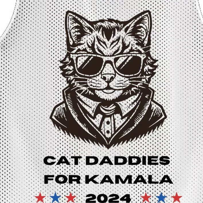 Cat Ladies For Kamala Cat 2024 Mesh Reversible Basketball Jersey Tank