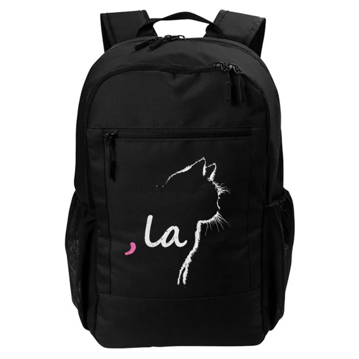 Cat Ladies For Kamala Harris For President 2024 Comma La Daily Commute Backpack