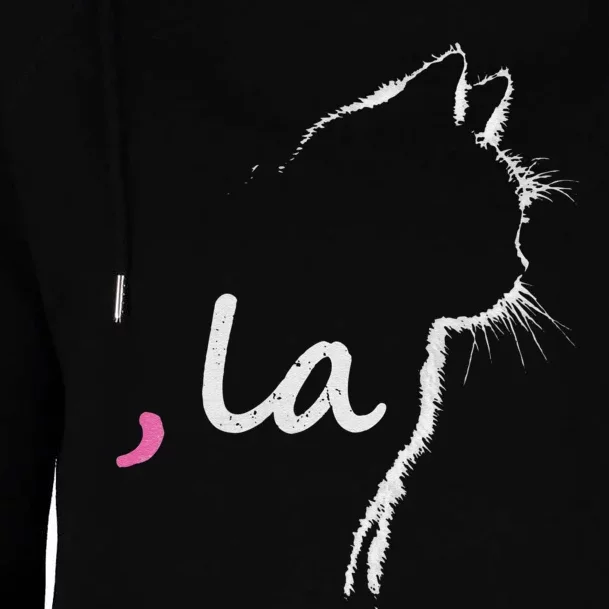 Cat Ladies For Kamala Harris For President 2024 Comma La Womens Funnel Neck Pullover Hood