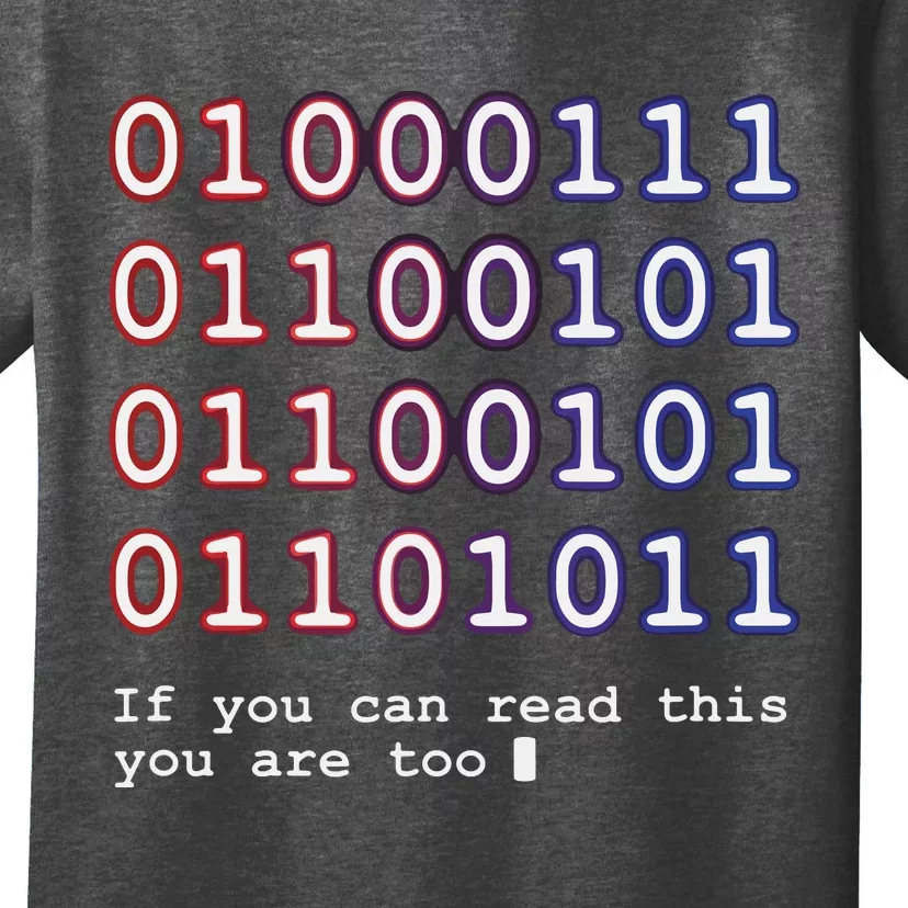 Code Lover Funny Binary Code Tee Tech Lover T-Shirt