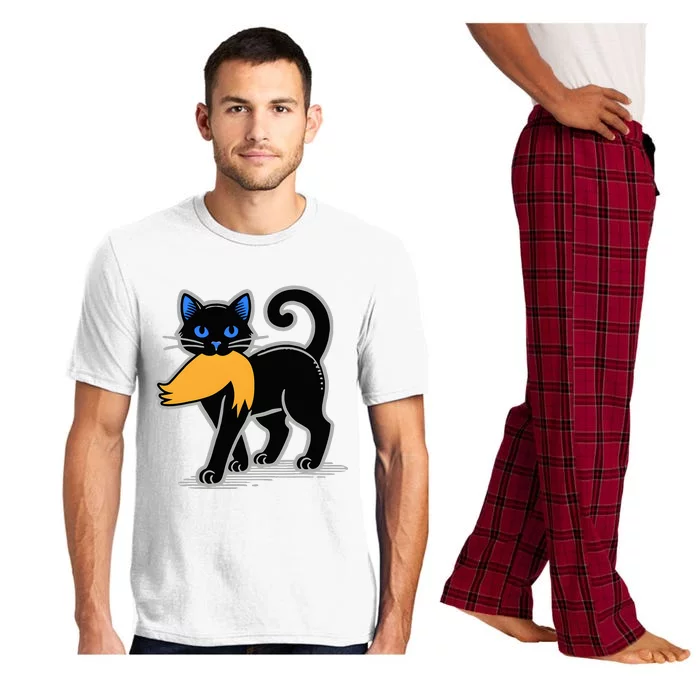 Cat Ladies For Kamala Harris Donald Trump 2024 Pajama Set