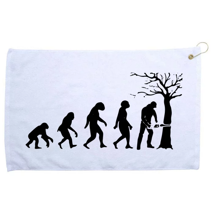 Cool Lumberjack For Women Logger Tree Cutter Arborist Grommeted Golf Towel