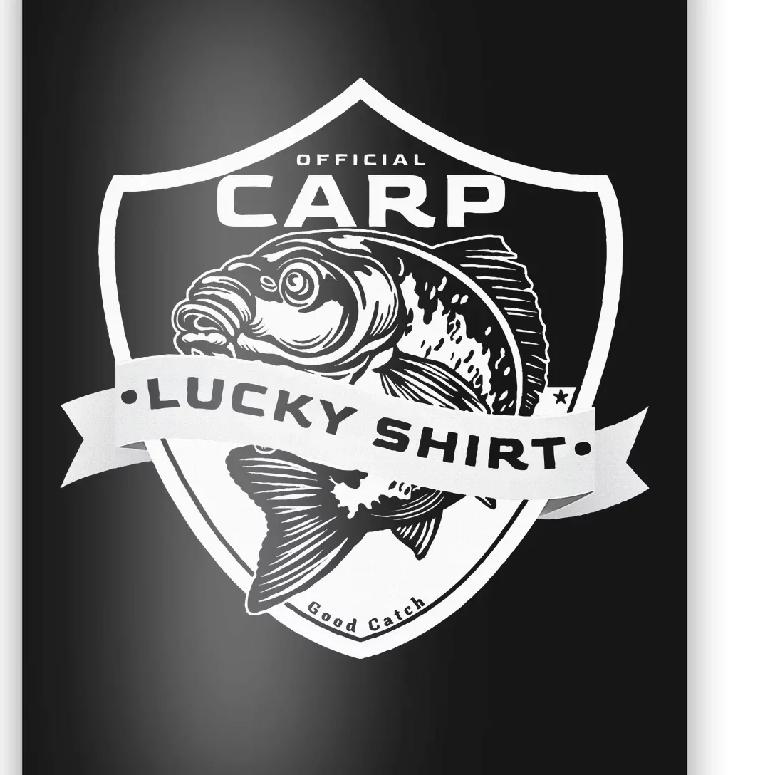 Carp Lucky Funny Fishing Accessories To Carp Fishing Poster