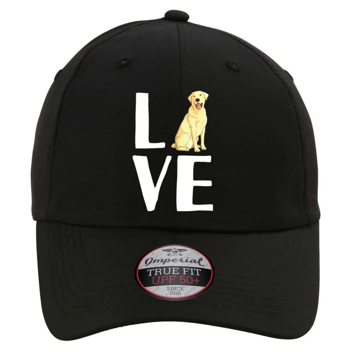 Cool Labrador For Men Women Yellow Lab Dog Lab Retriever The Original Performance Cap