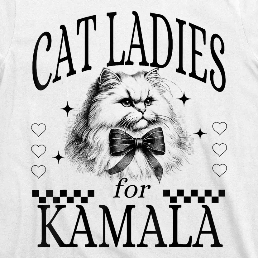 Cat Ladies For Kamala T-Shirt