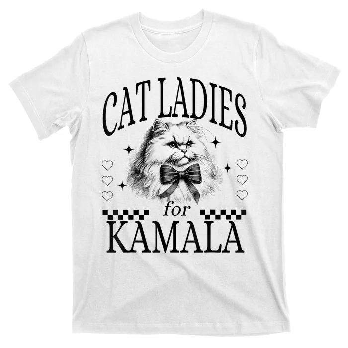 Cat Ladies For Kamala T-Shirt