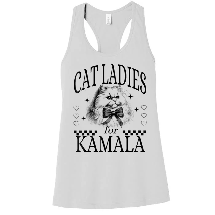 Cat Ladies For Kamala Women's Racerback Tank