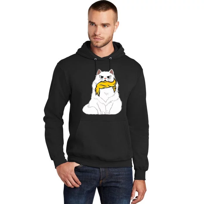 Cat Ladies For Kamala Harris Donald Trump 2024 Sarcastic Tall Hoodie