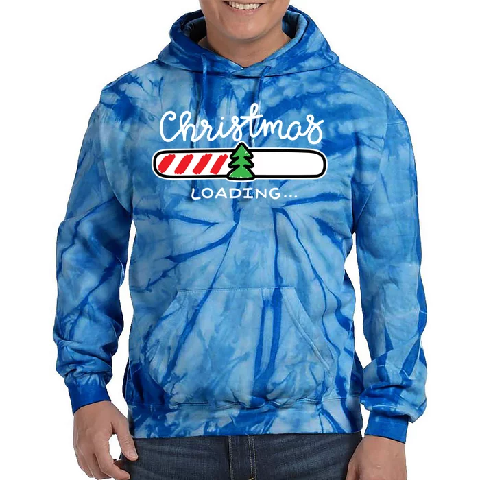 Christmas Loading Funny Novelty Graphic Tees And Cool Designs Meaningful Gift Tie Dye Hoodie