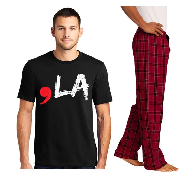 Comma La Funny Kamala Harris 2024 President Pajama Set