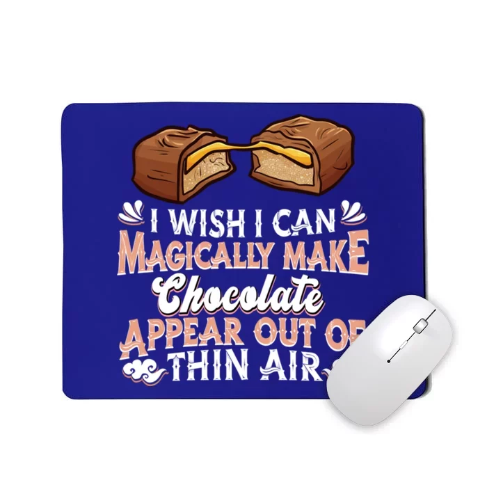 Chocolate Lover Funny Gift Chocoholic Choco Bar Magic Chocolate Cute Gift Mousepad