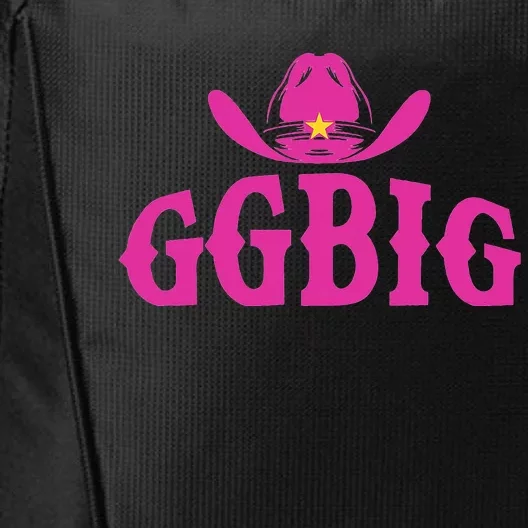 Cute Little Family Matching Big Little Gbig Reveal Sorority City Backpack