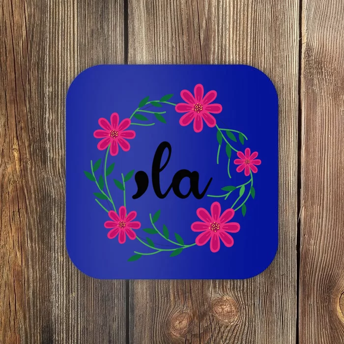 Comma La Floral Comma La Gift Coaster