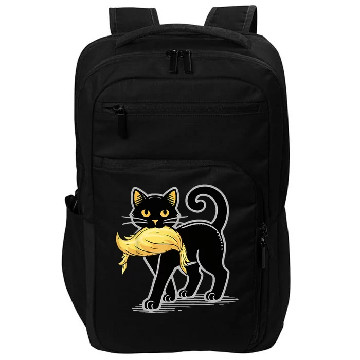 Cat Ladies For Kamala Harris Donald Trump 2024 Impact Tech Backpack