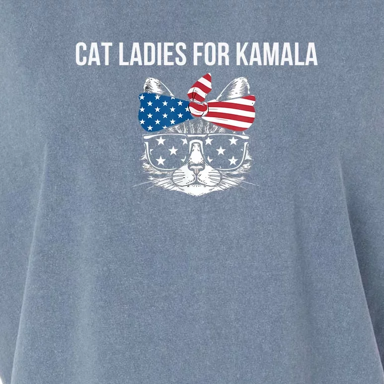 Cat Ladies For Kamala . Garment-Dyed Women's Muscle Tee