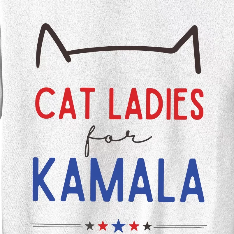 Cat Ladies For Kamala Cat Lady For Women Feminist Sweatshirt