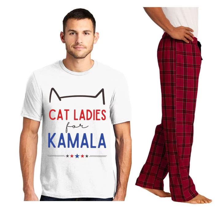 Cat Ladies For Kamala Cat Lady For Women Feminist Pajama Set