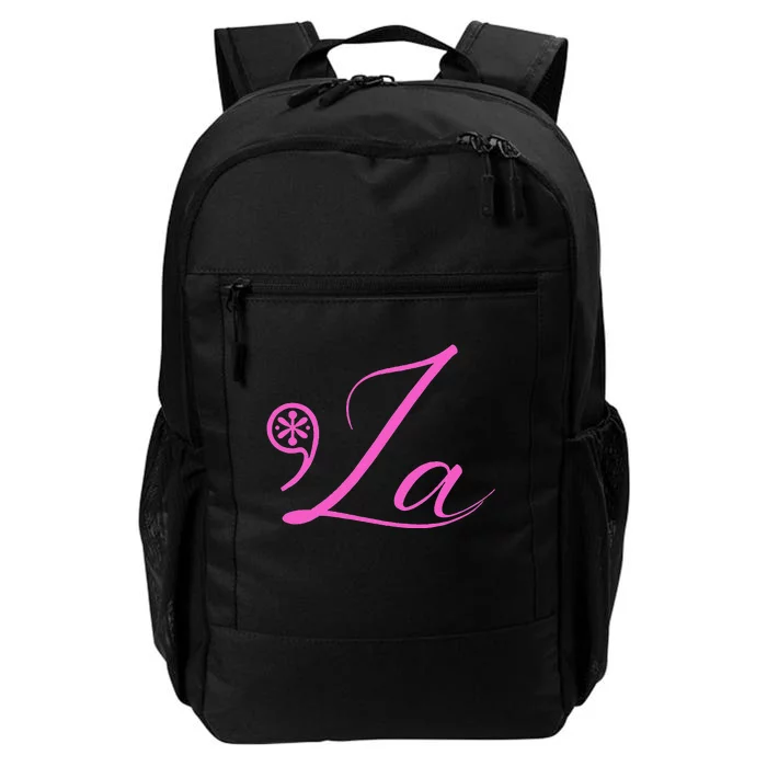 Comma La First Female President 2024 Feminine Funny Daily Commute Backpack