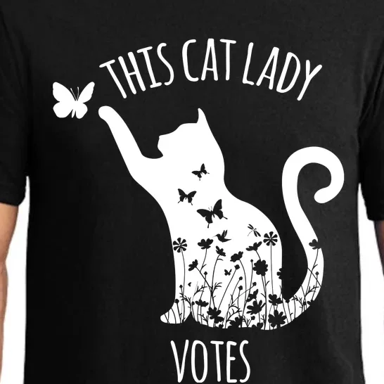 Cat Lady Feminist Pajama Set