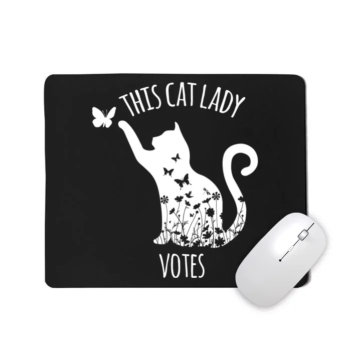 Cat Lady Feminist Mousepad