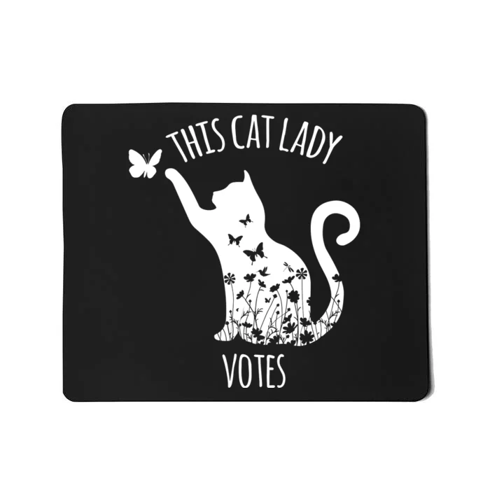 Cat Lady Feminist Mousepad