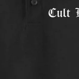 Cult Leader Gothic Occult Goth Occultism Dry Zone Grid Performance Polo