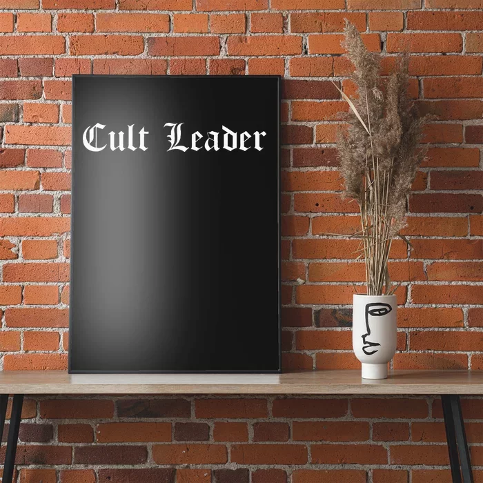 Cult Leader Gothic Occult Goth Occultism Poster