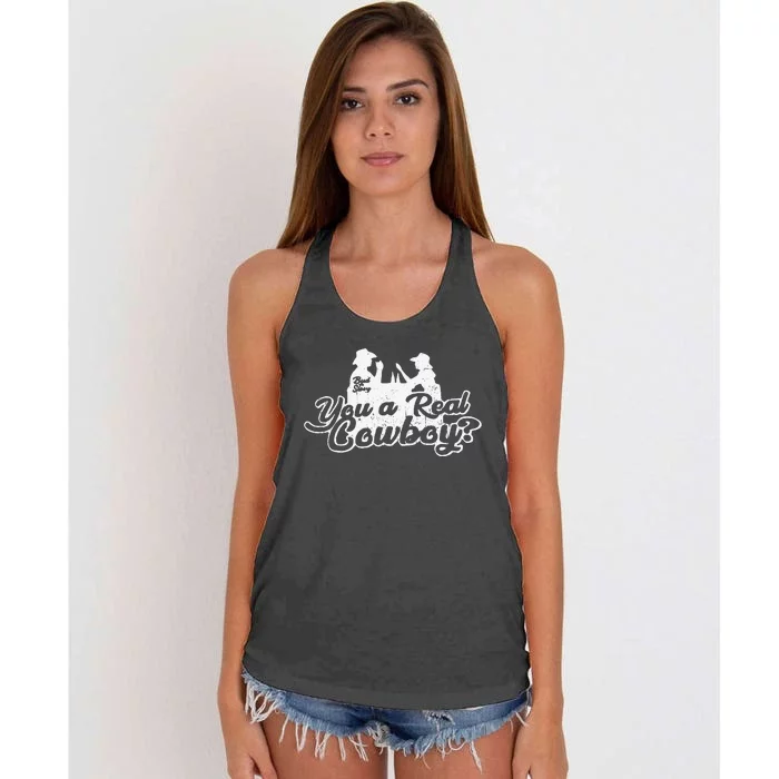 Country Love GilleyS Bud N Sissy Urban Cowboy Women's Knotted Racerback Tank