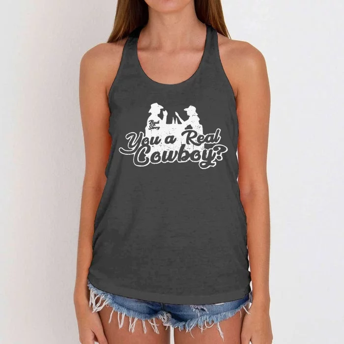 Country Love GilleyS Bud N Sissy Urban Cowboy Women's Knotted Racerback Tank