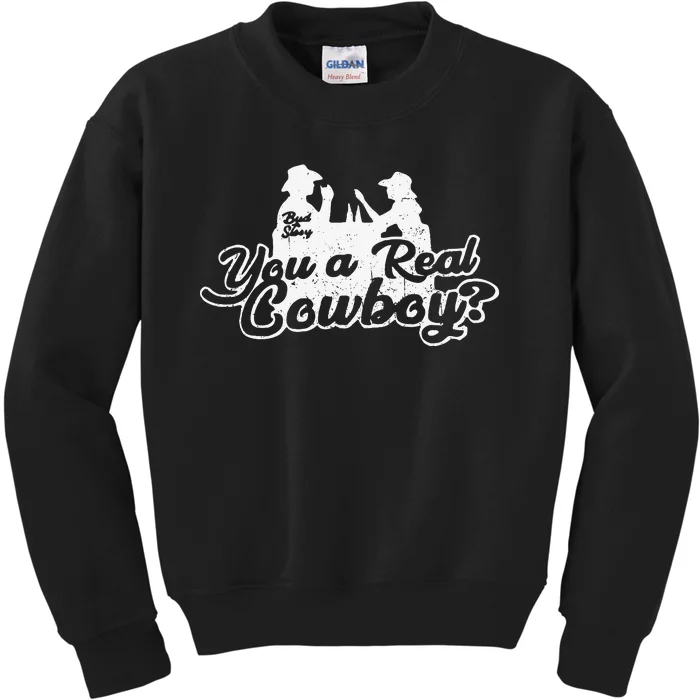 Country Love GilleyS Bud N Sissy Urban Cowboy Kids Sweatshirt