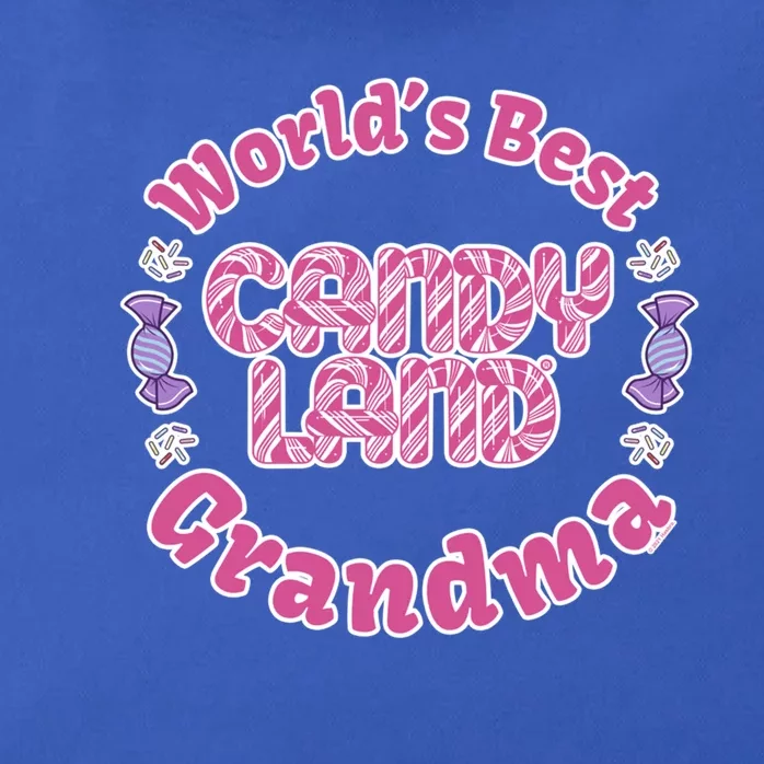 Candy Land Grandparents Day Worlds Best Grandma Gift Zip Tote Bag