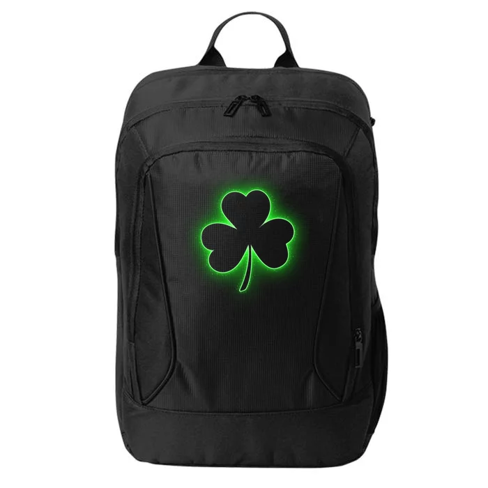 Clover Leaf Glow St Patrick's Day City Backpack