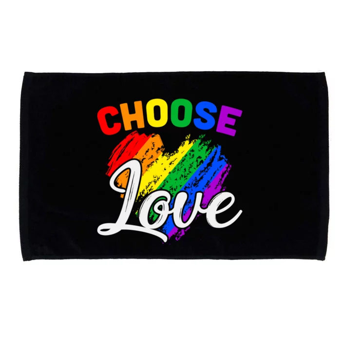 Choose Love Gift Microfiber Hand Towel