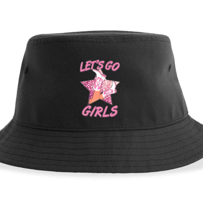 Cute Let's Go Cowgirls Sustainable Bucket Hat