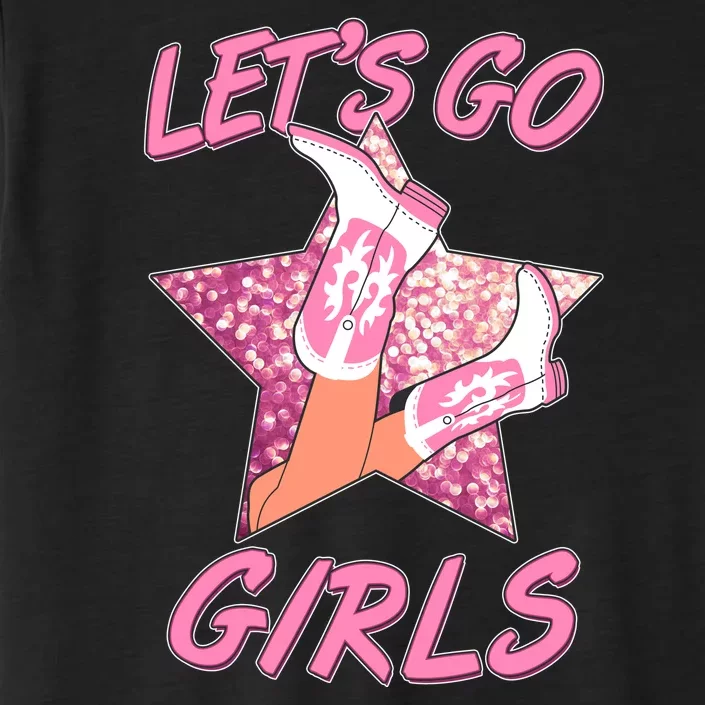 Cute Let's Go Cowgirls ChromaSoft Performance T-Shirt