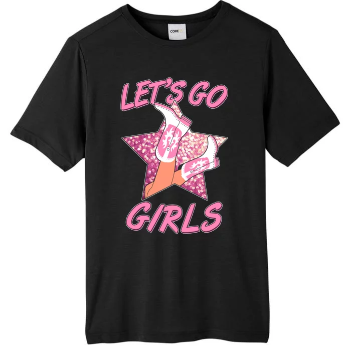 Cute Let's Go Cowgirls ChromaSoft Performance T-Shirt