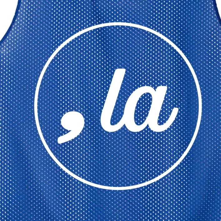 Comma La Gift Mesh Reversible Basketball Jersey Tank