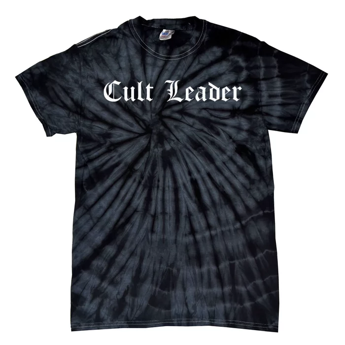 Cult Leader Gothic Occult Goth Occultism Tie-Dye T-Shirt