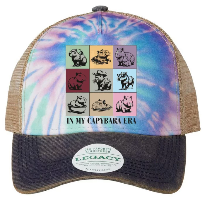 Capybara Lover Gift Legacy Tie Dye Trucker Hat