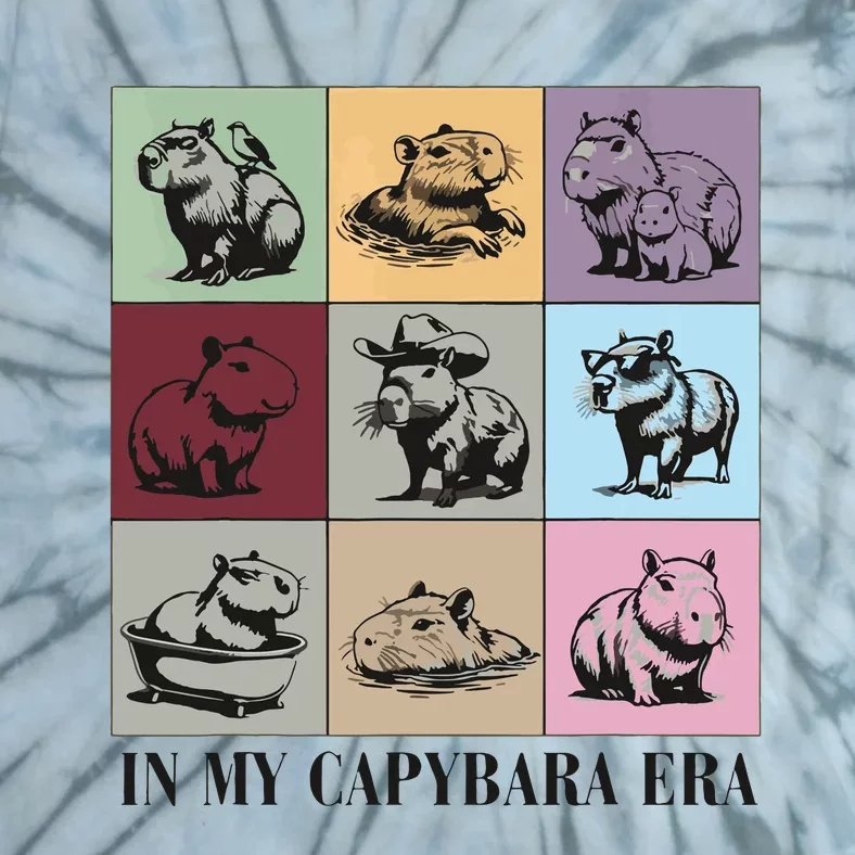 Capybara Lover Gift Tie-Dye T-Shirt