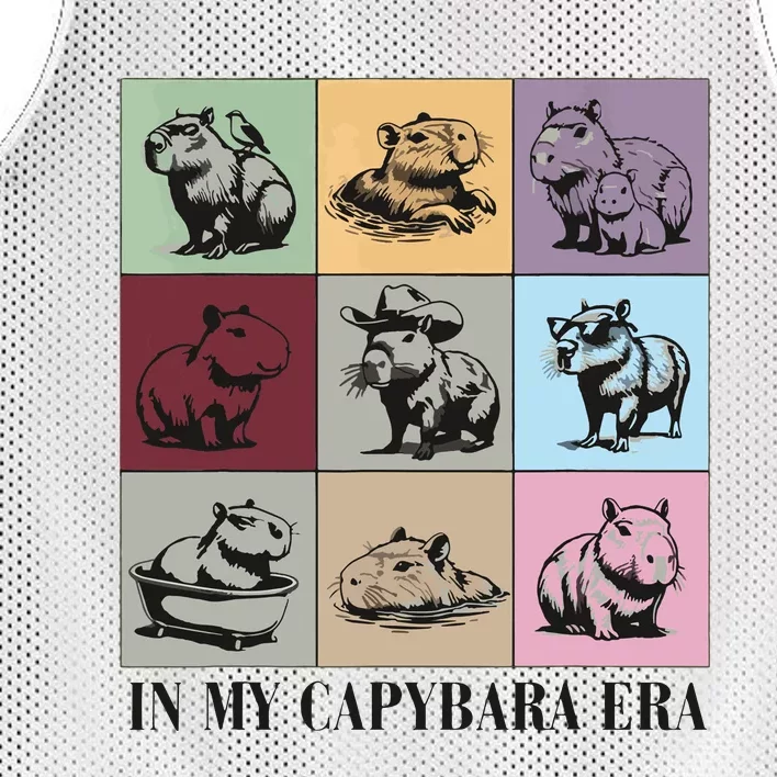 Capybara Lover Gift Mesh Reversible Basketball Jersey Tank