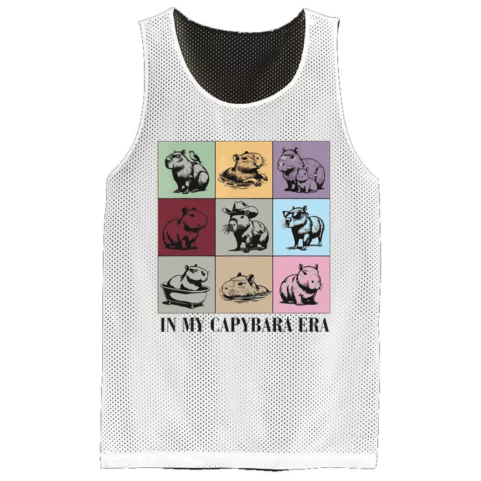 Capybara Lover Gift Mesh Reversible Basketball Jersey Tank