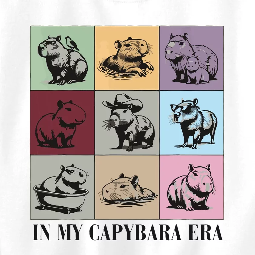 Capybara Lover Gift Kids Sweatshirt