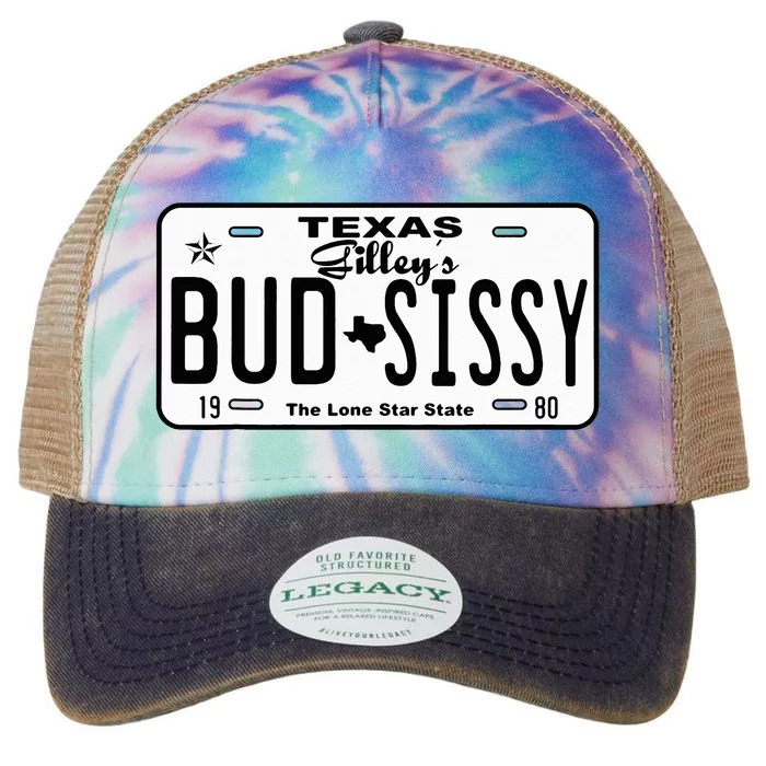 Country Love GilleyS Bud N Sissy Texas Cowboy License Gift Legacy Tie Dye Trucker Hat