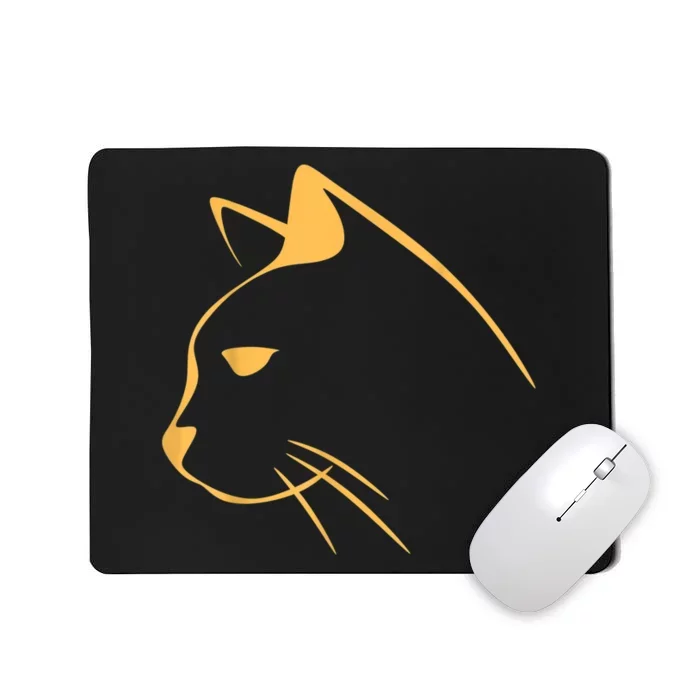 Cat Lover Gifts For Women Cat Graphic Tees Kitty For Men Mousepad