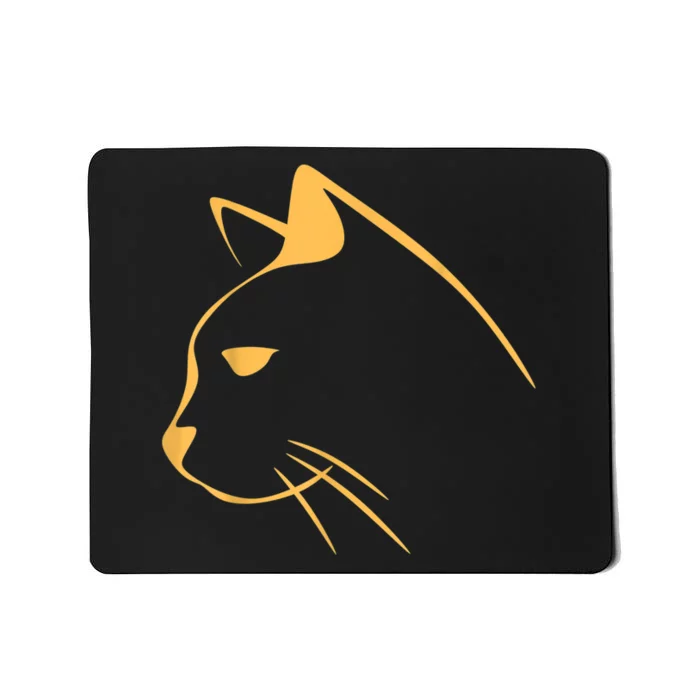 Cat Lover Gifts For Women Cat Graphic Tees Kitty For Men Mousepad