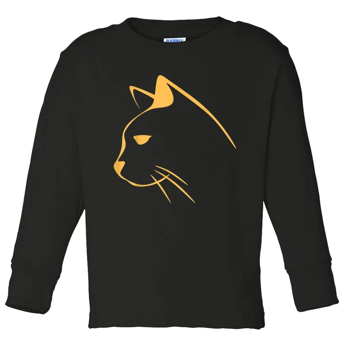 Cat Lover Gifts For Women Cat Graphic Tees Kitty For Men Toddler Long Sleeve Shirt