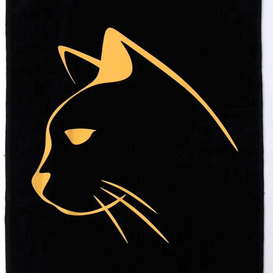 Cat Lover Gifts For Women Cat Graphic Tees Kitty For Men Platinum Collection Golf Towel