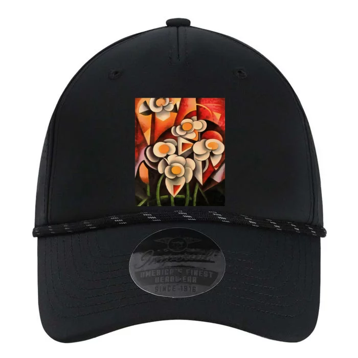 Calla Lilies Geometric Art Abstract In Brown Tones Cute Gift Performance The Dyno Cap